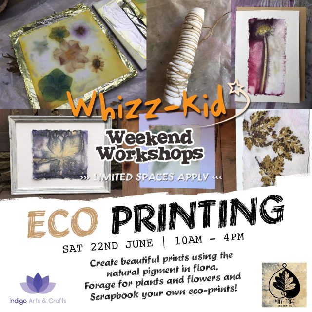 Eco printing workshop - Indigo Arts and crafts